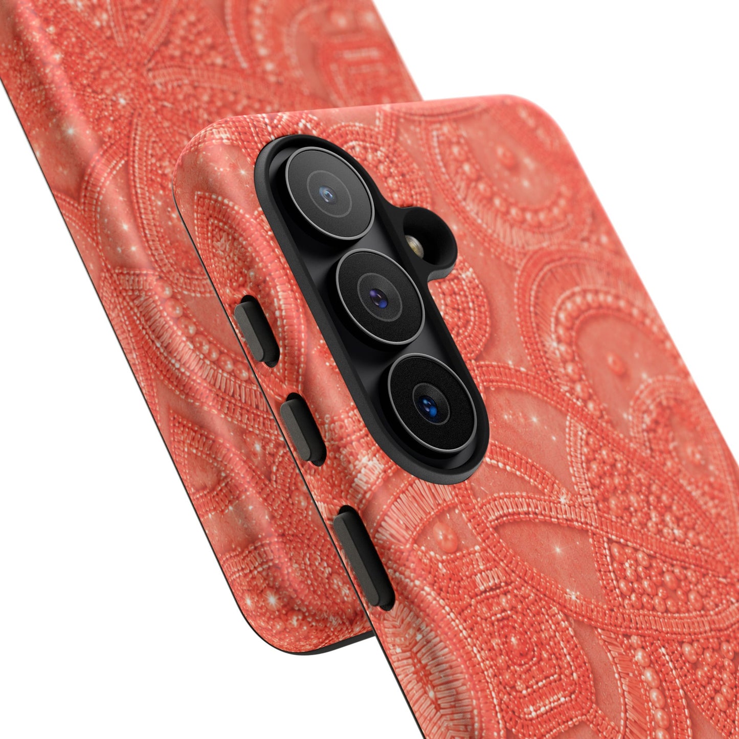 Coral Lace Tough Case