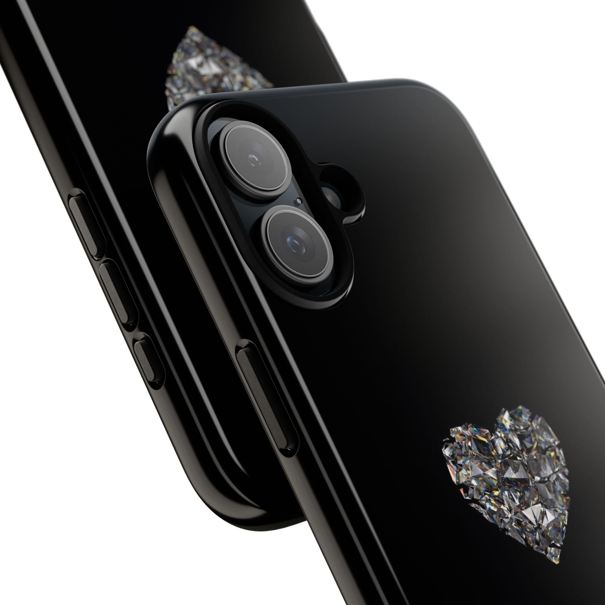 Crystal Heart Phone Case