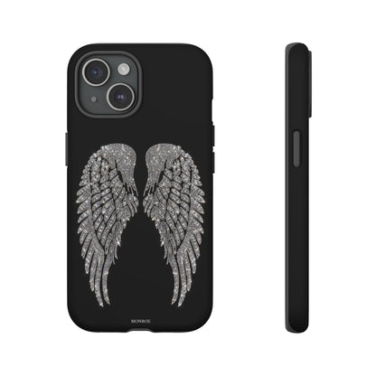 Silver Angel Wings Tough Case