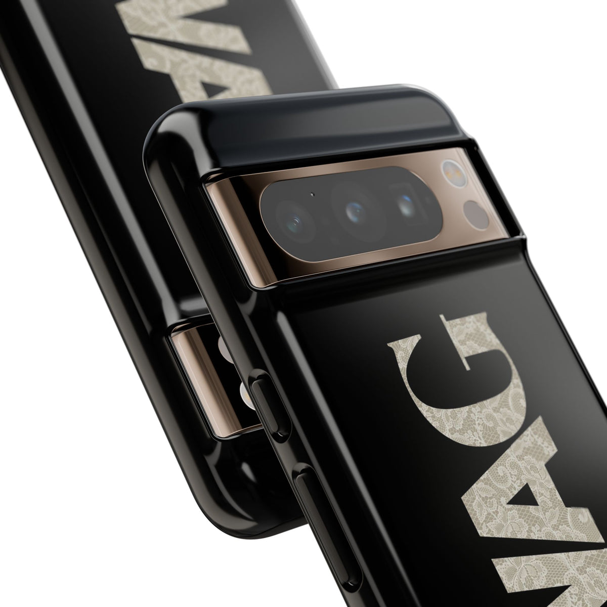 Lace Swag Black Tough Case