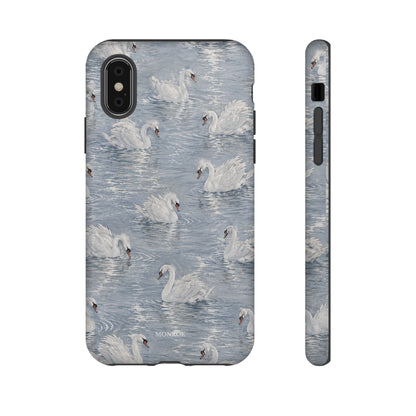 Swan Pattern Tough Case
