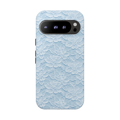 Glacier Blue Lace Tough Case