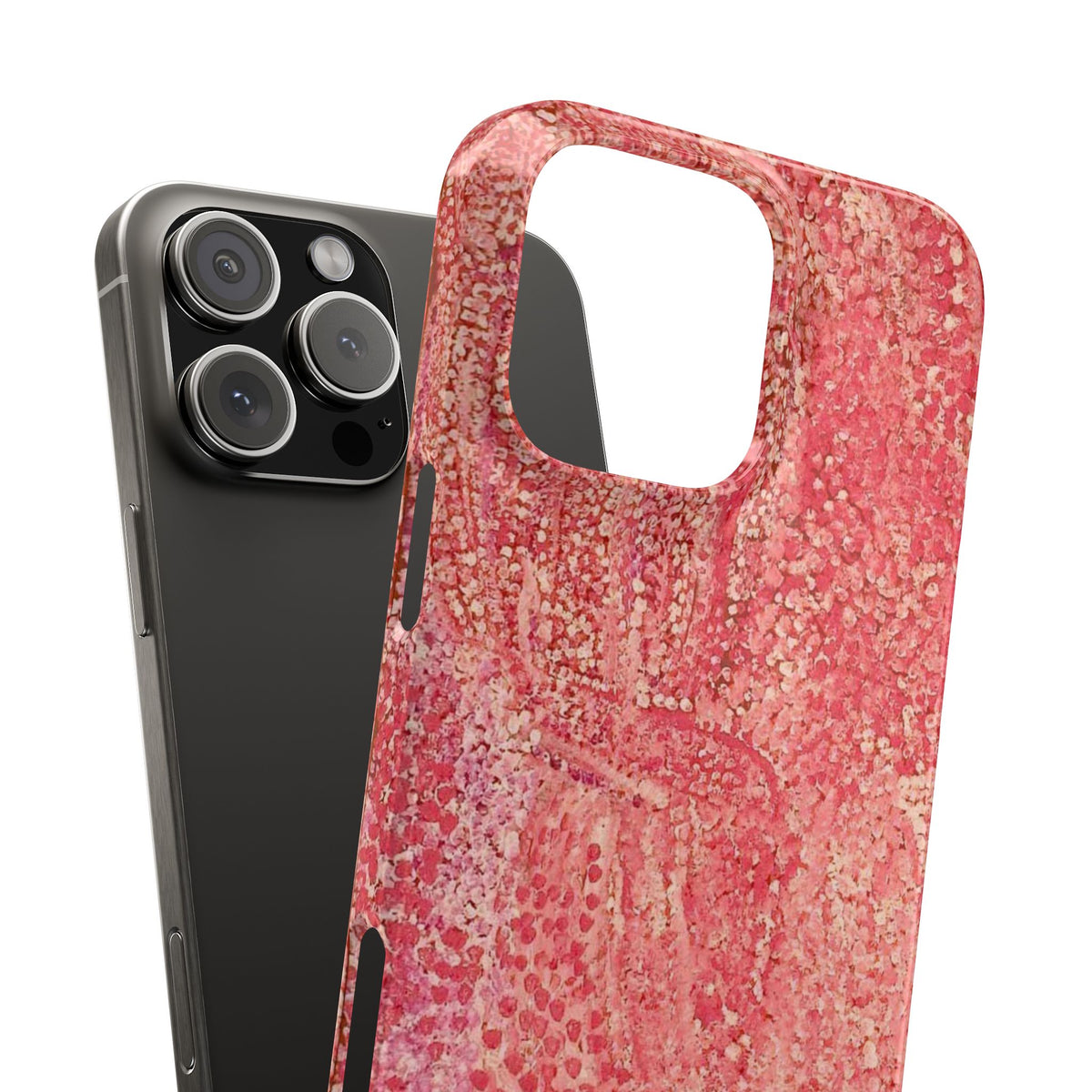 Pink Coral Texture Case