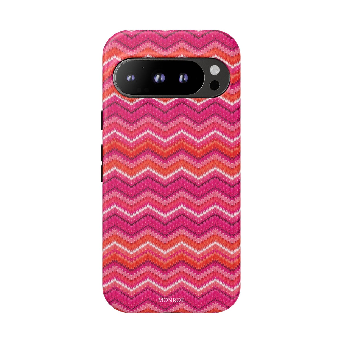 Pink Zigzag Tough Case