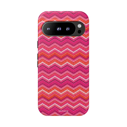 Pink Zigzag Tough Case