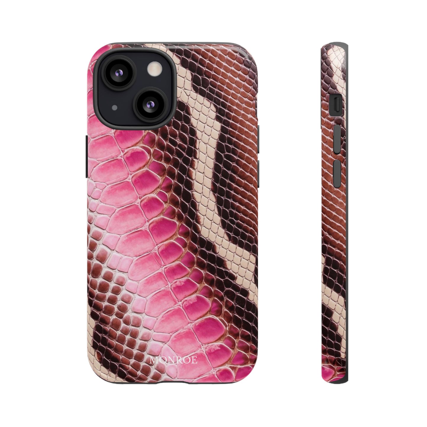 Snake Skin Print Tough Case