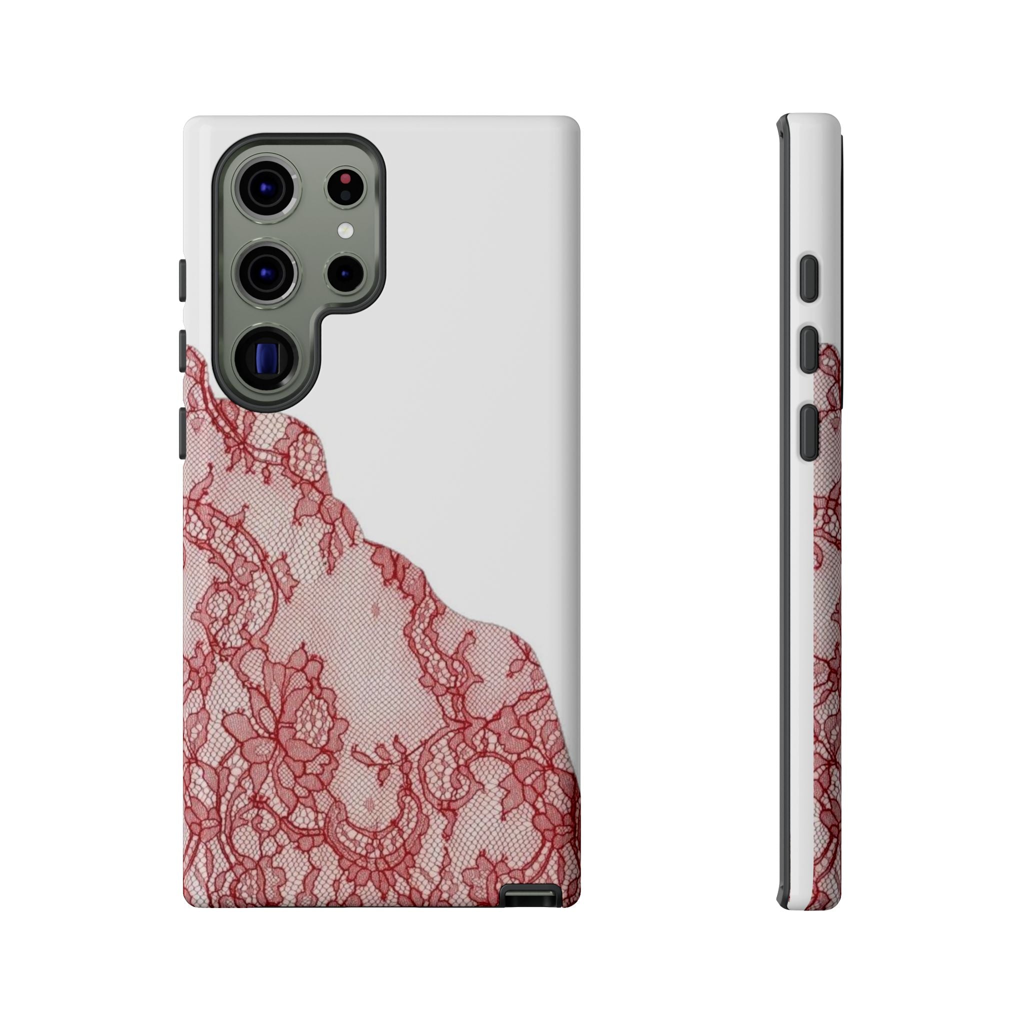 Red Lace Phone Case