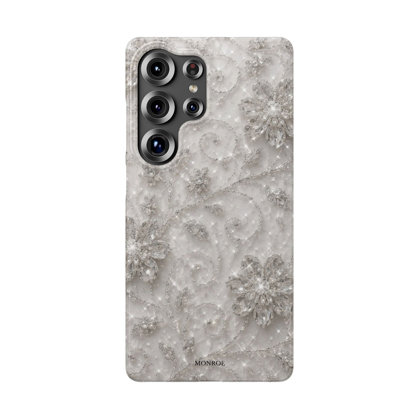 Glittery Floral Case