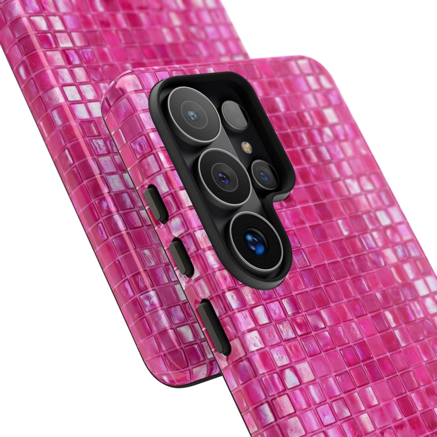 Hot Pink Mosaic Tough Case