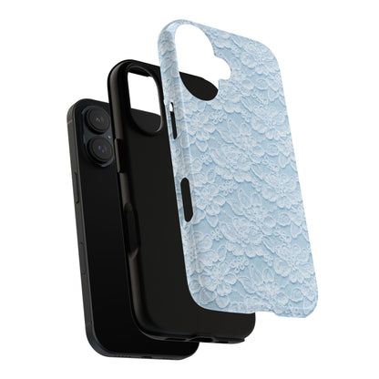 Glacier Blue Lace Tough Case