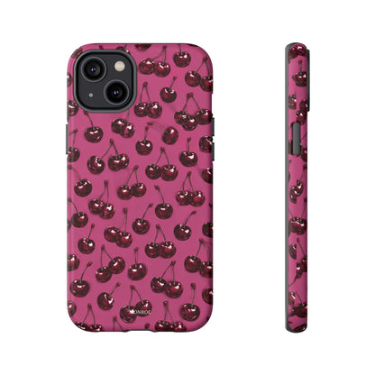 Burgundy Cherries Tough Case