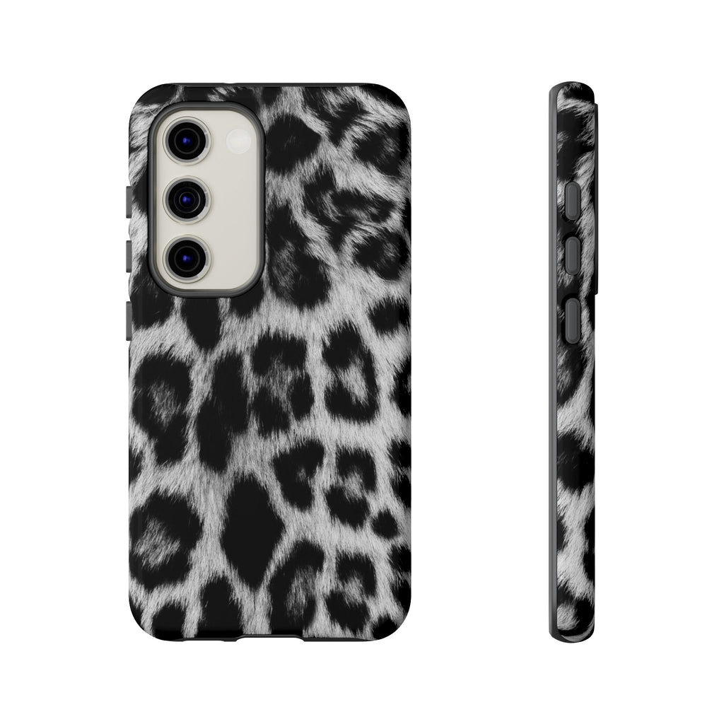 B&W Leopard Phone Case
