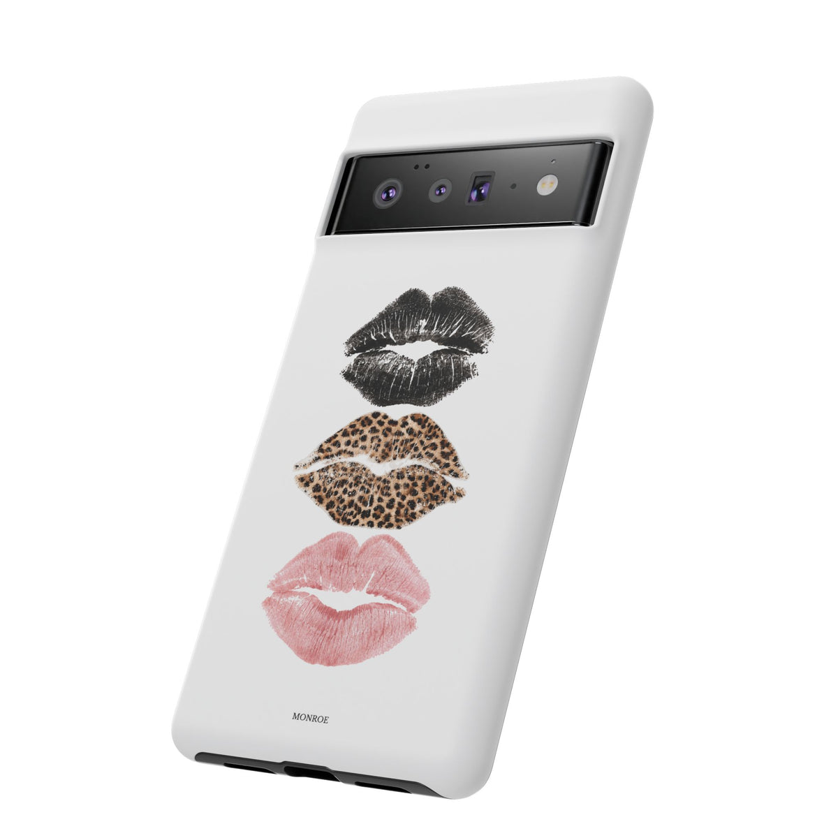Leopard Glam Lip Tough Case