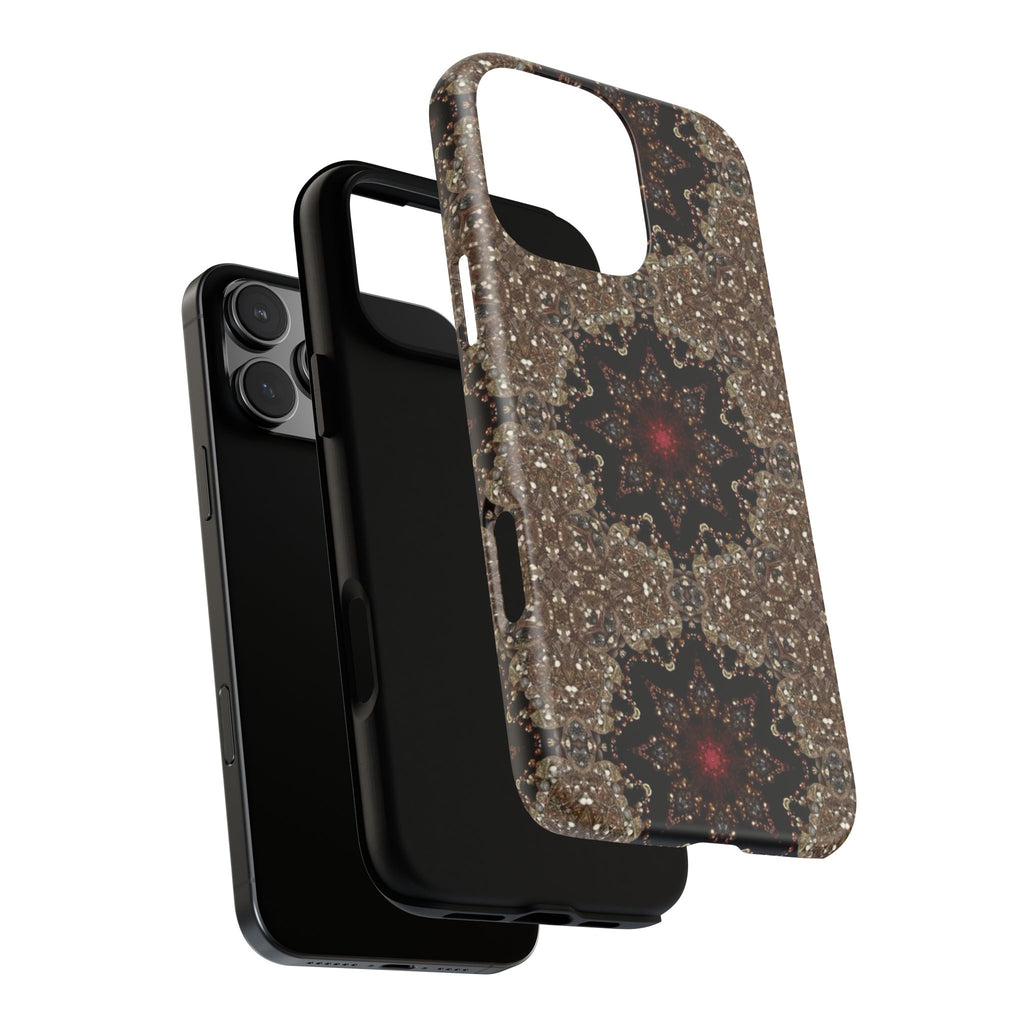 Brown Mandala Tough Protective Case