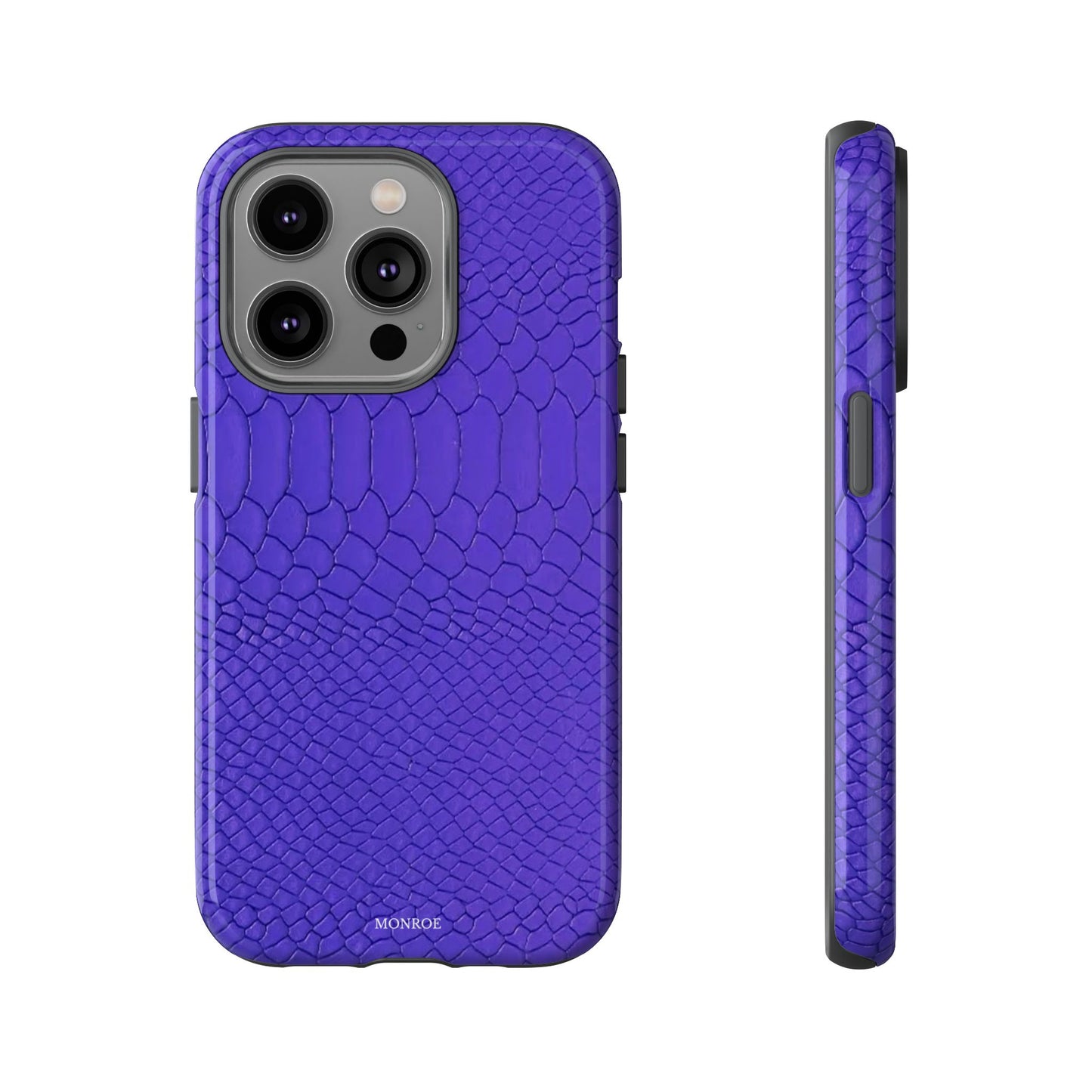 Dark Purple Snake Tough Case