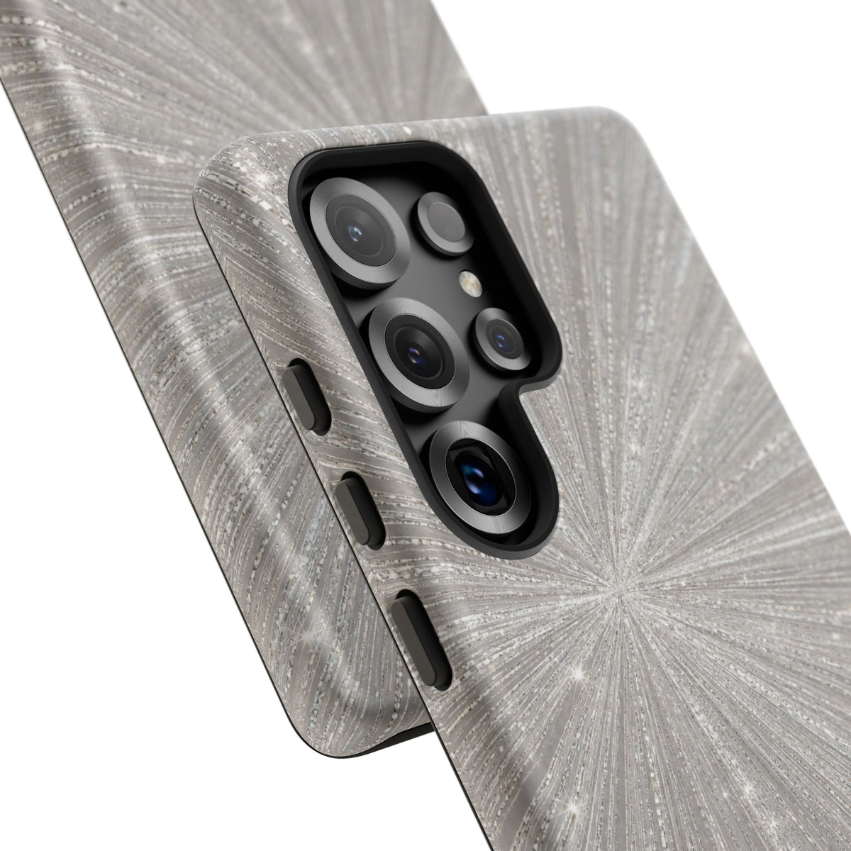 Sparkling Silver Burst Tough Case