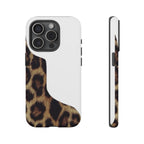 Half Cheetah Print Phone Case