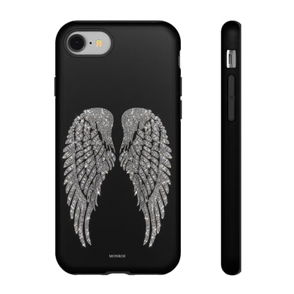 Silver Angel Wings Tough Case