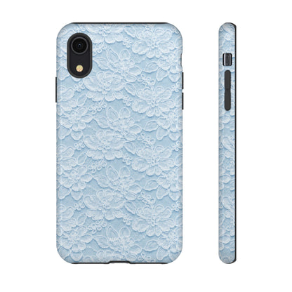 Glacier Blue Lace Tough Case