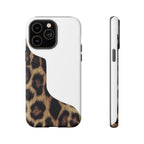 Half Cheetah Print Phone Case