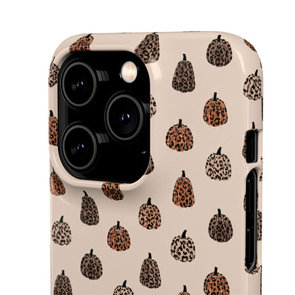 Leopard Pumpkin Case