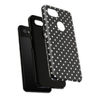 Black Polka Dot Phone Case