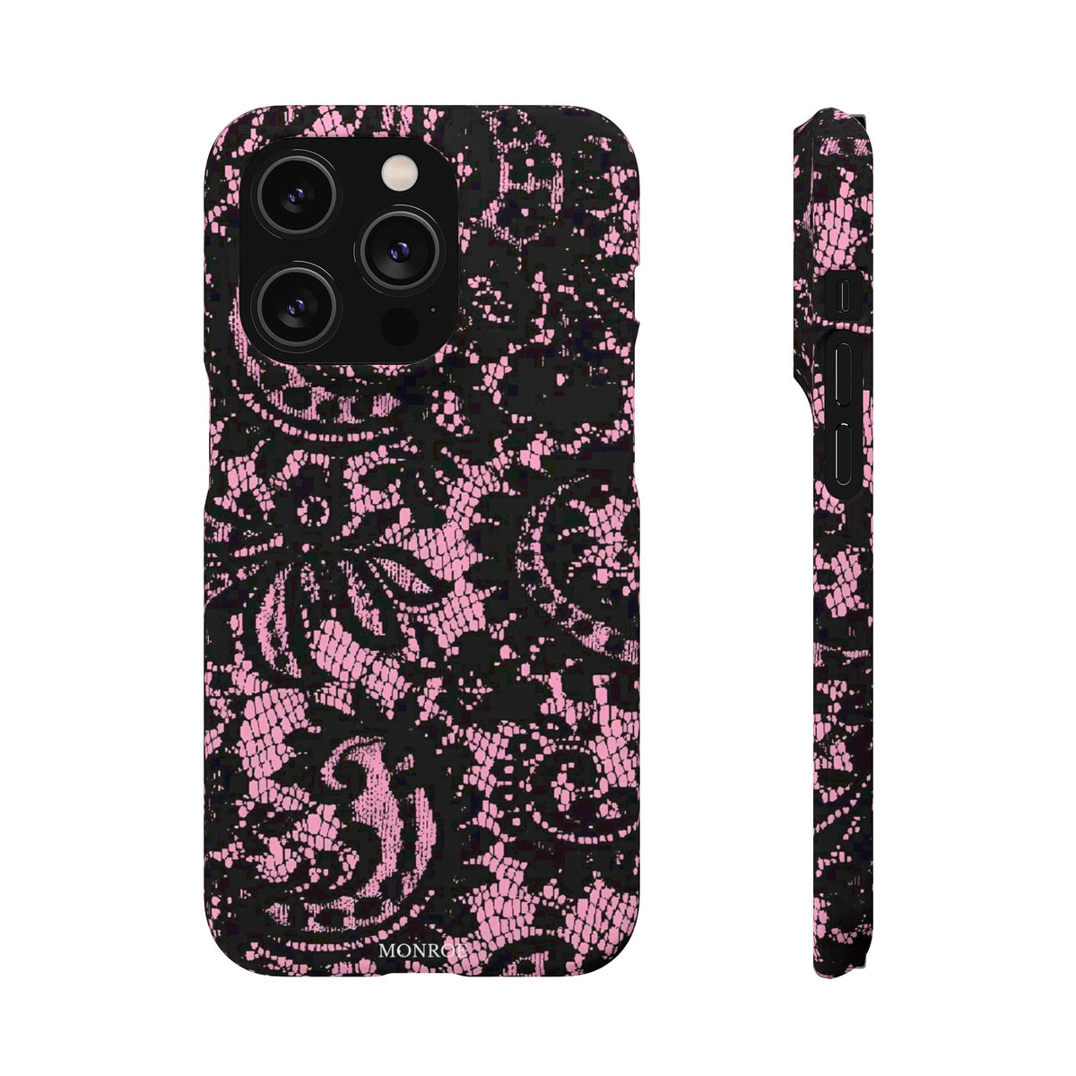 Pink Lace Pattern Case