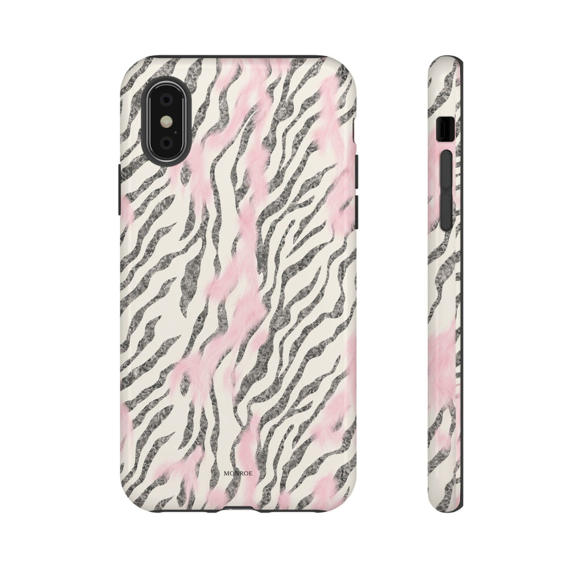 Light Pink Zebra Tough Case