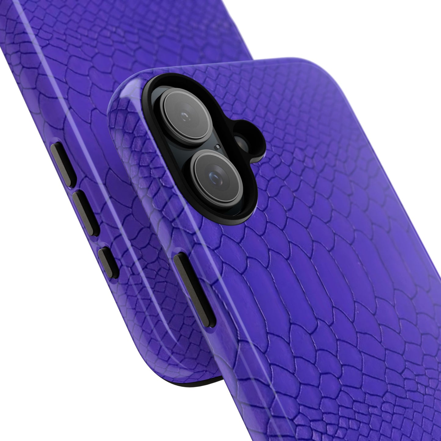 Dark Purple Snake Tough Case