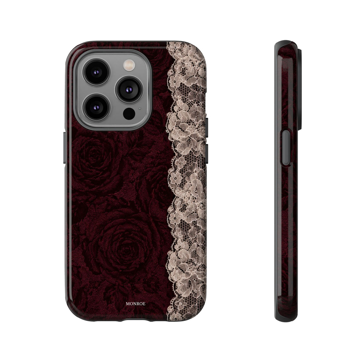 Burgundy Rose Tough Case