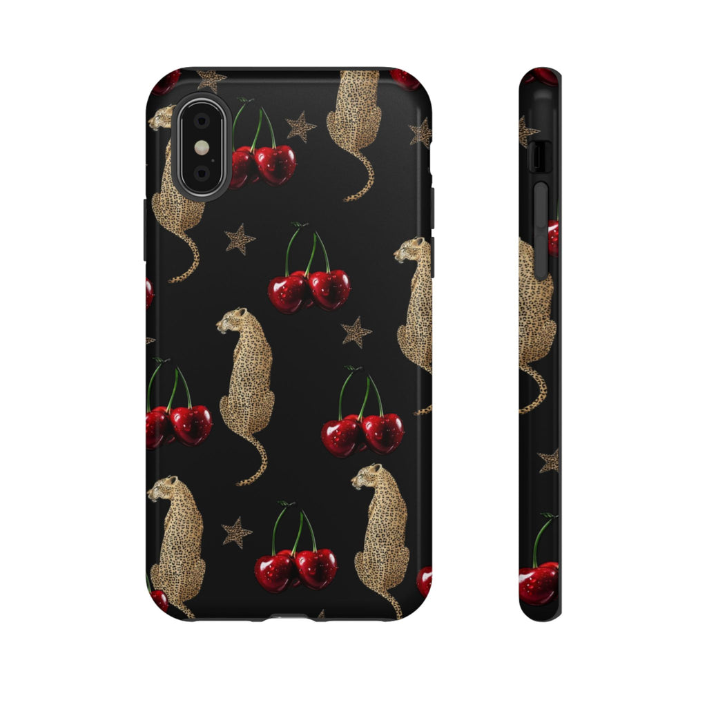 Leopards & Cherries Phone Case