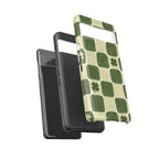 Clover Checker Tough Phone Case