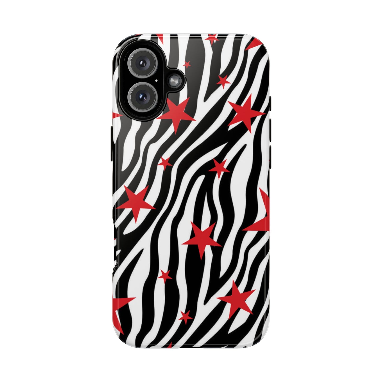 Zebra Red Stripes Tough Case