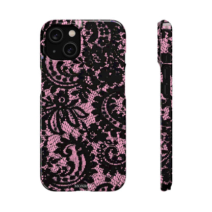 Pink Lace Pattern Case