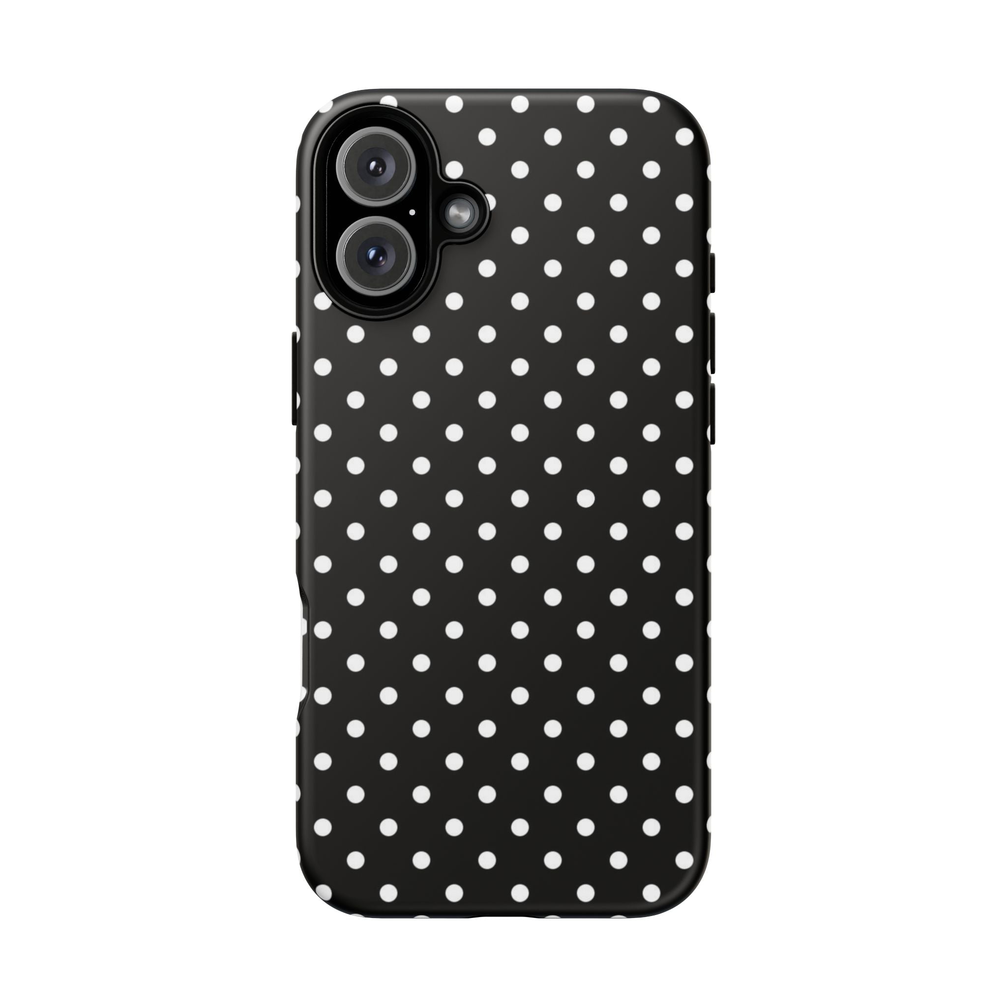 Black Polka Dot Phone Case
