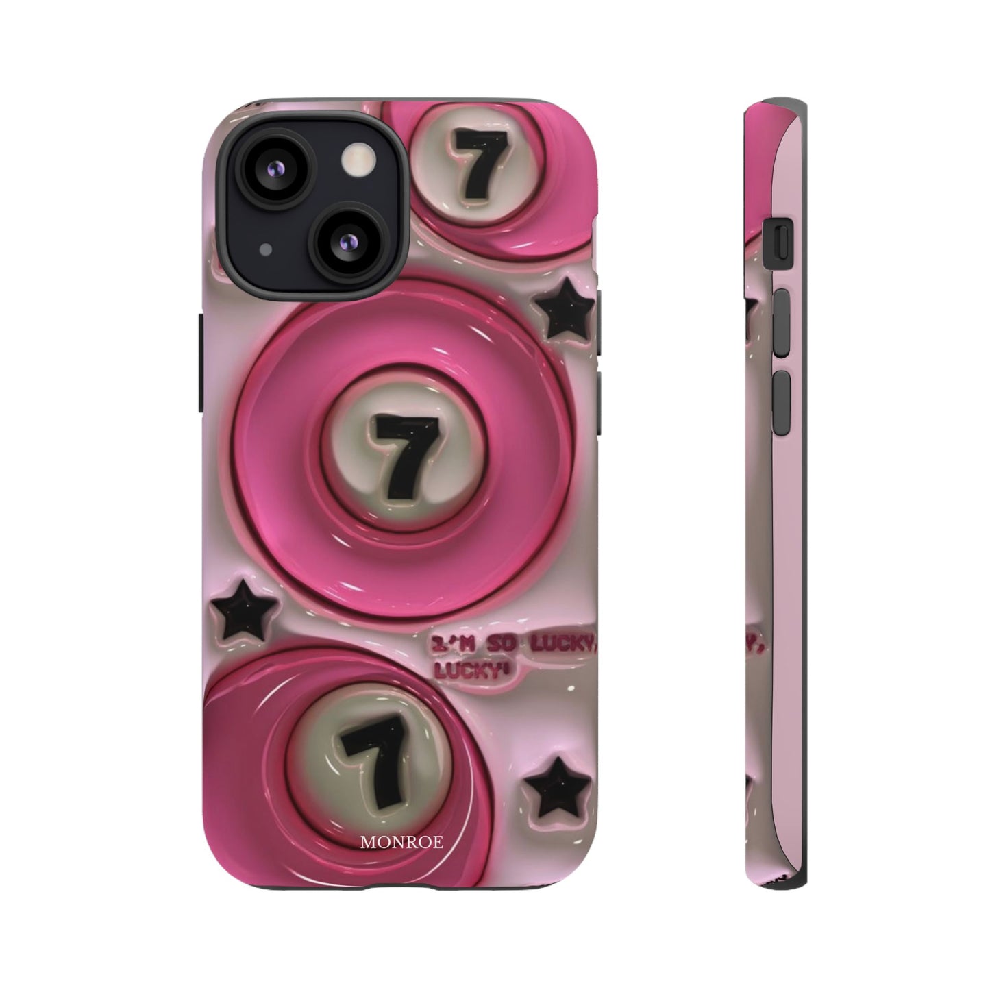 Pink Lucky 7 Tough Case