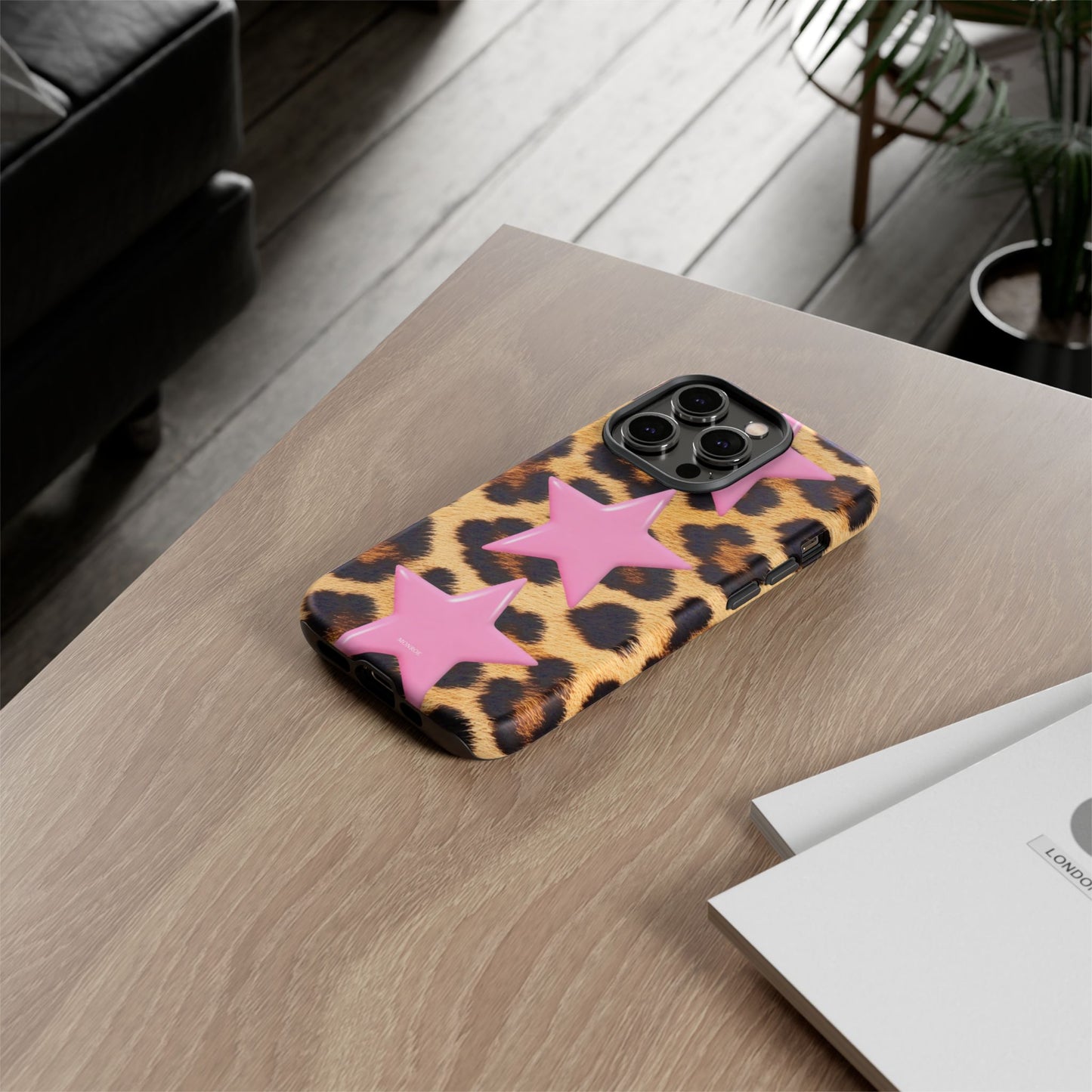 Iconic Pink Leopard Tough Case