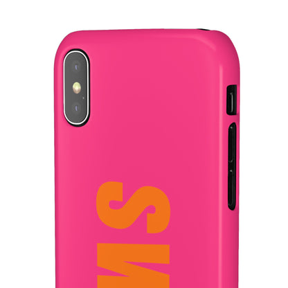 Bold Pink "SWAG" Case
