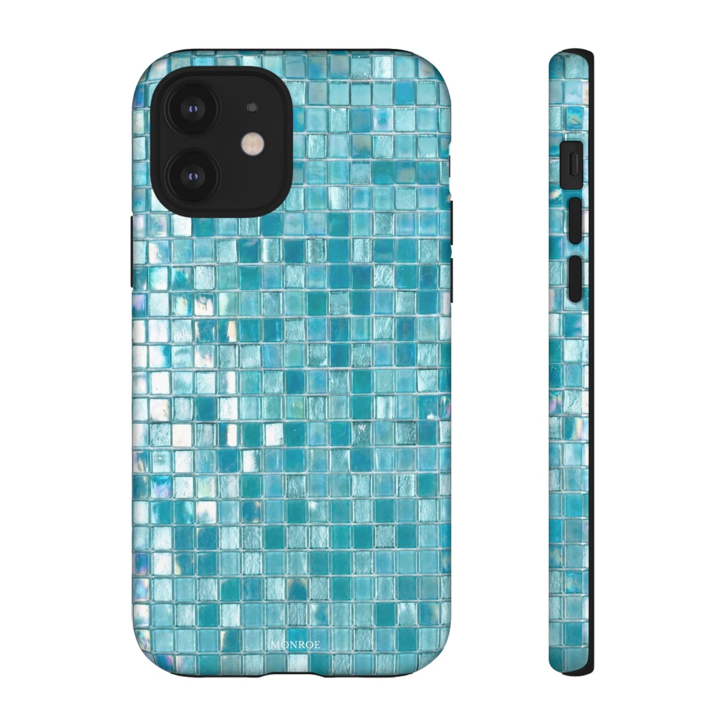 Hot Blue Mosaic Tile Tough Case