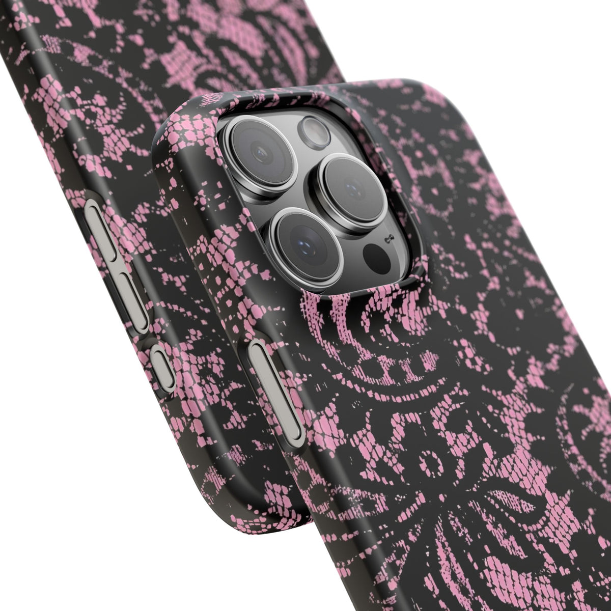 Pink Lace Pattern Case