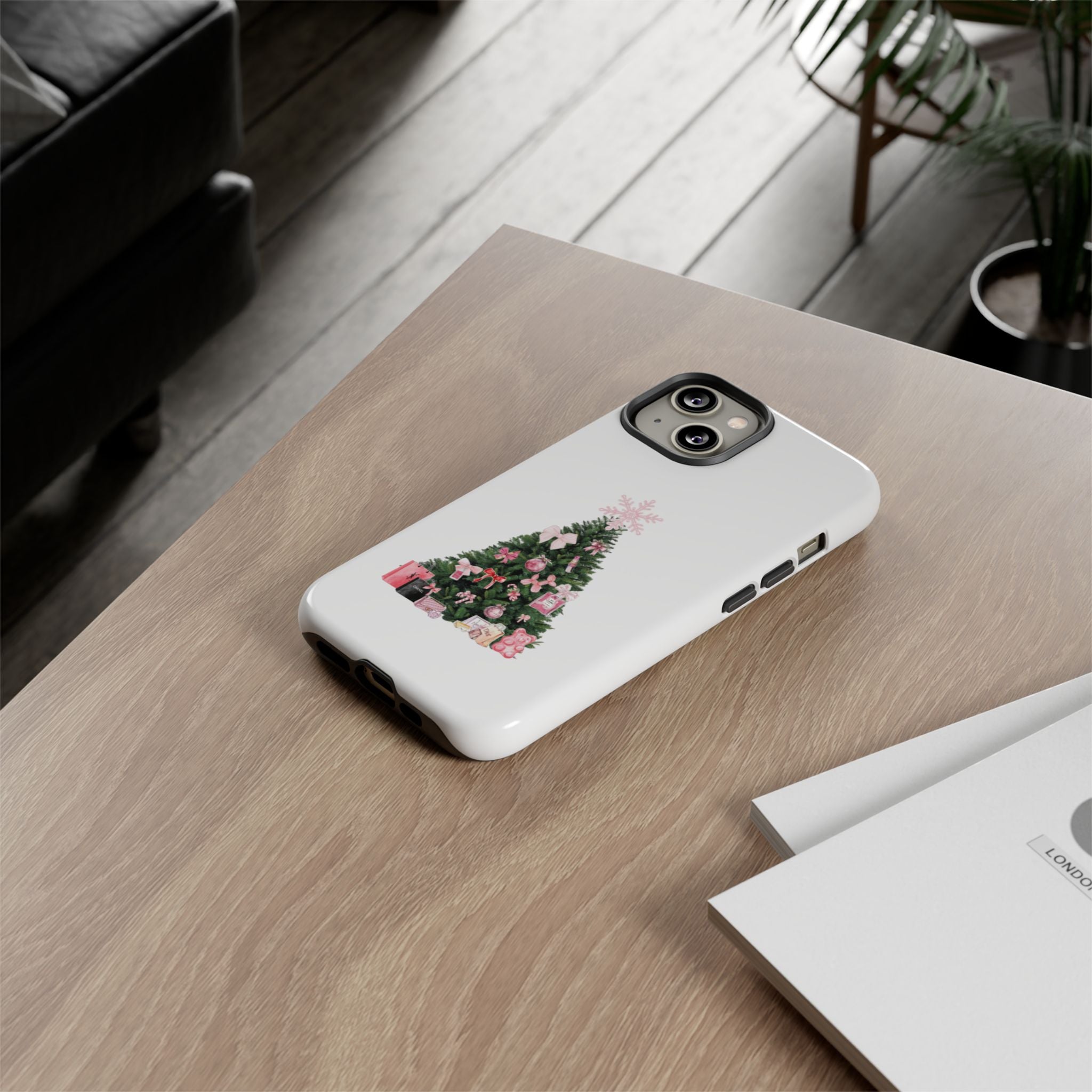 Lux Christmas Tree Phone Case