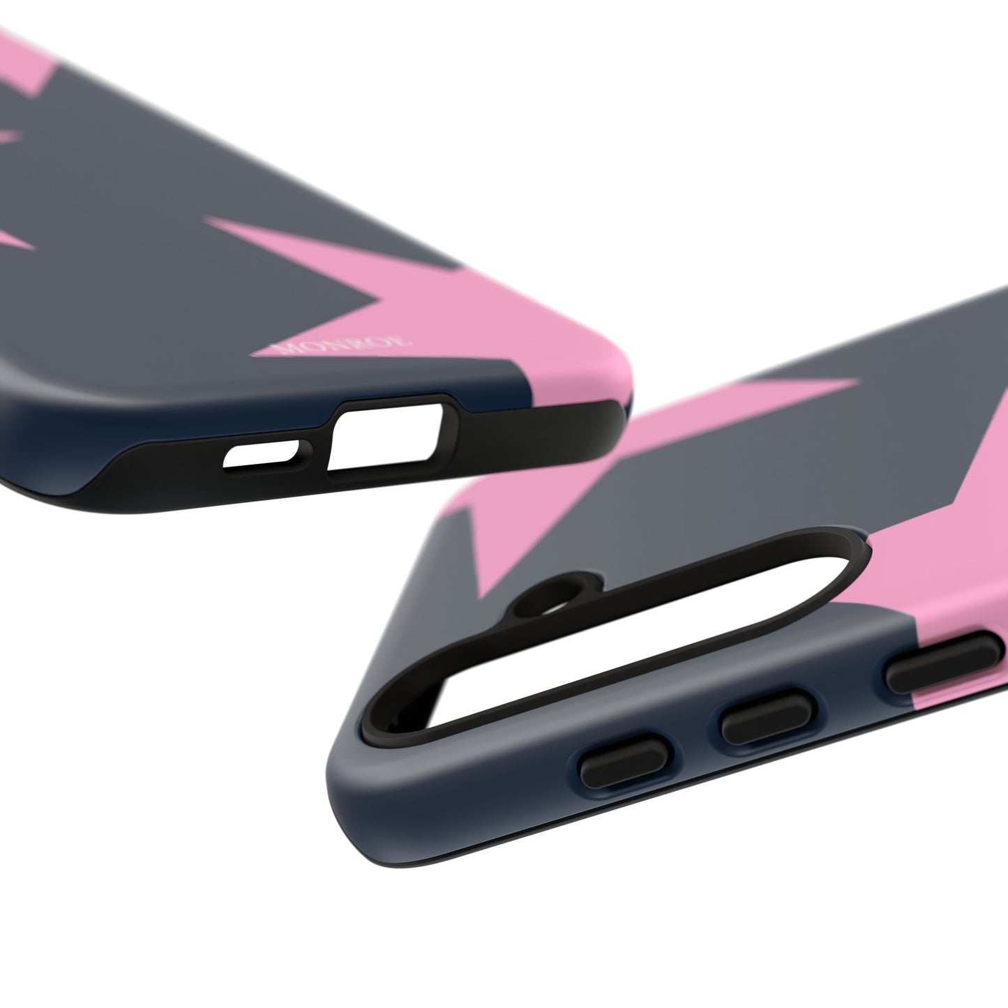 Navy & Pink Star Tough Cover