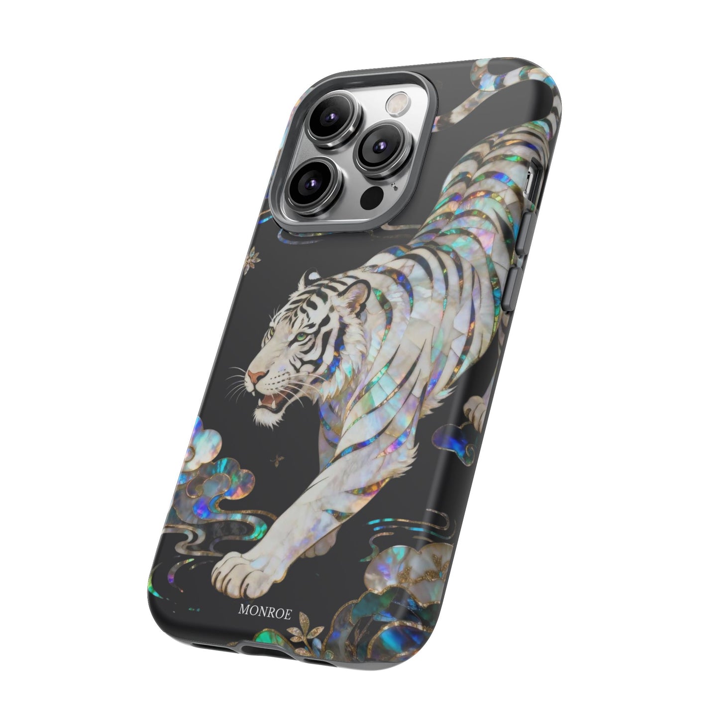 Iridescent White Tiger Tough Case