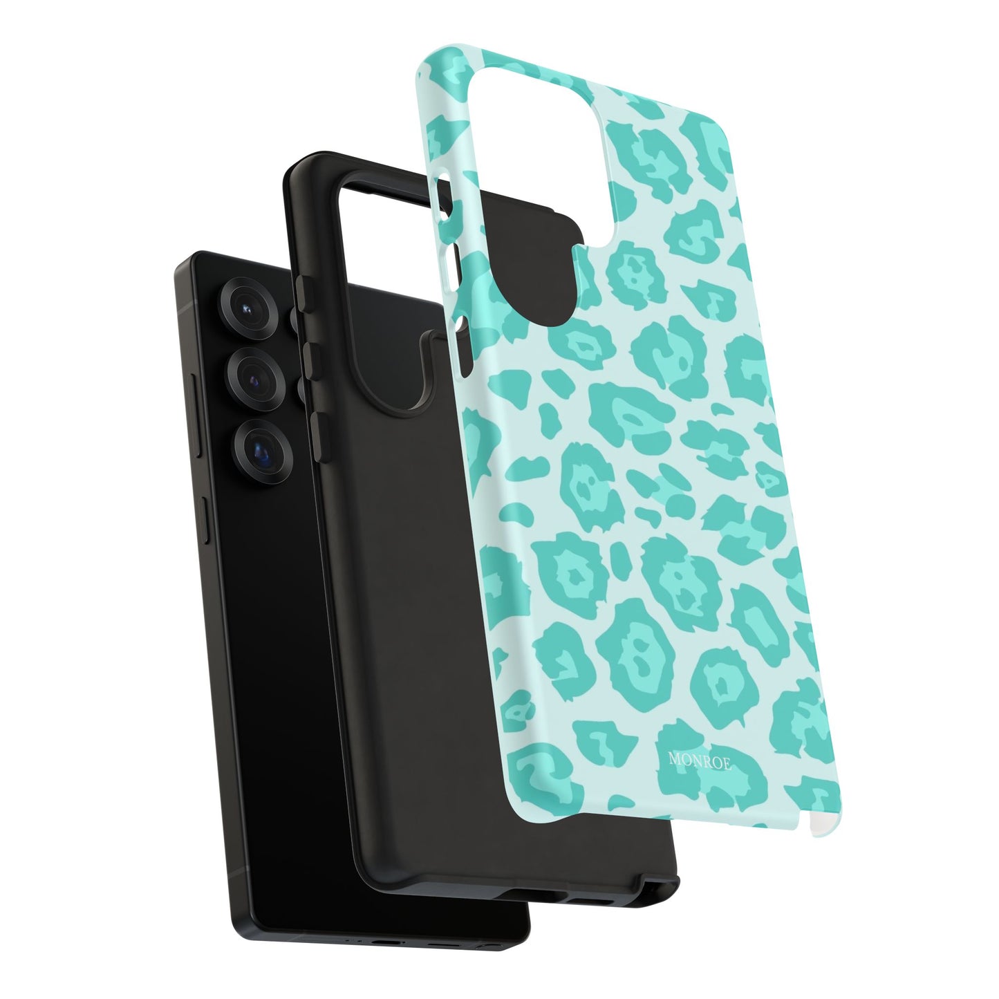 Teal Leopard Tough Case