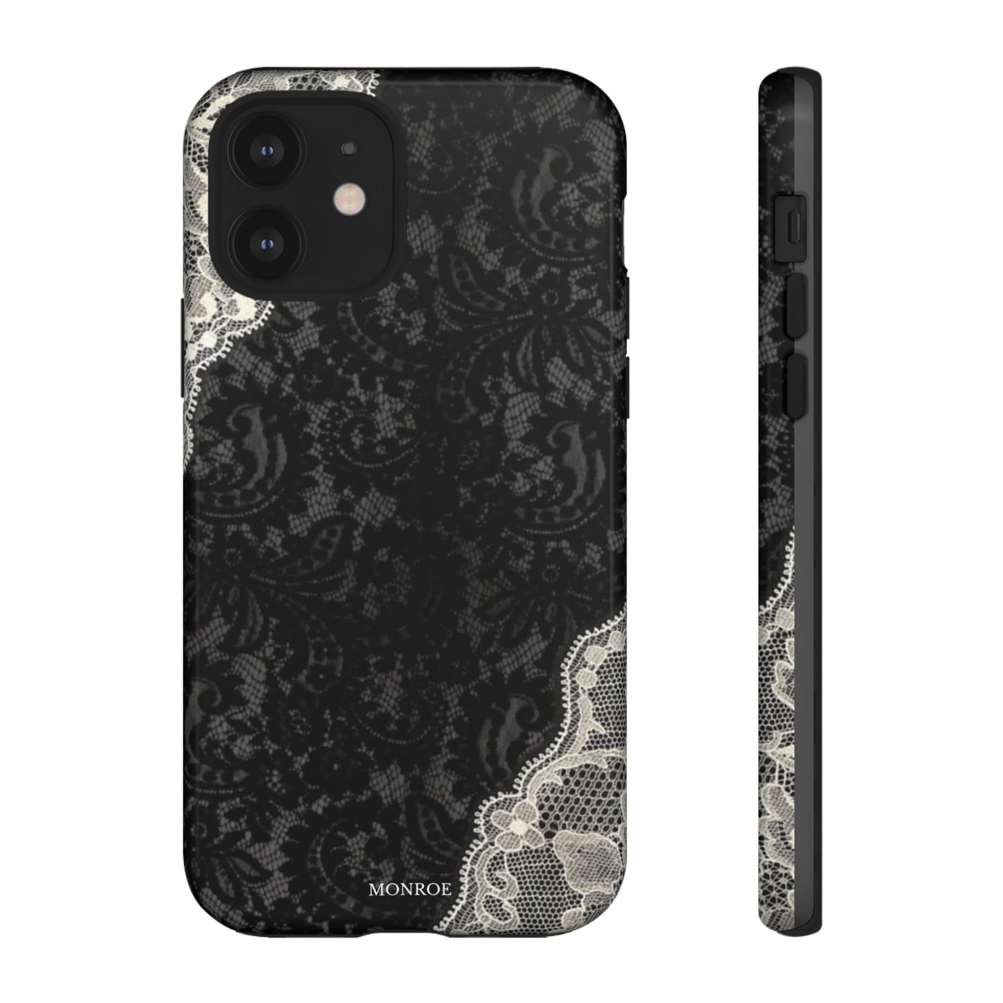Black & White Edged Tough Case