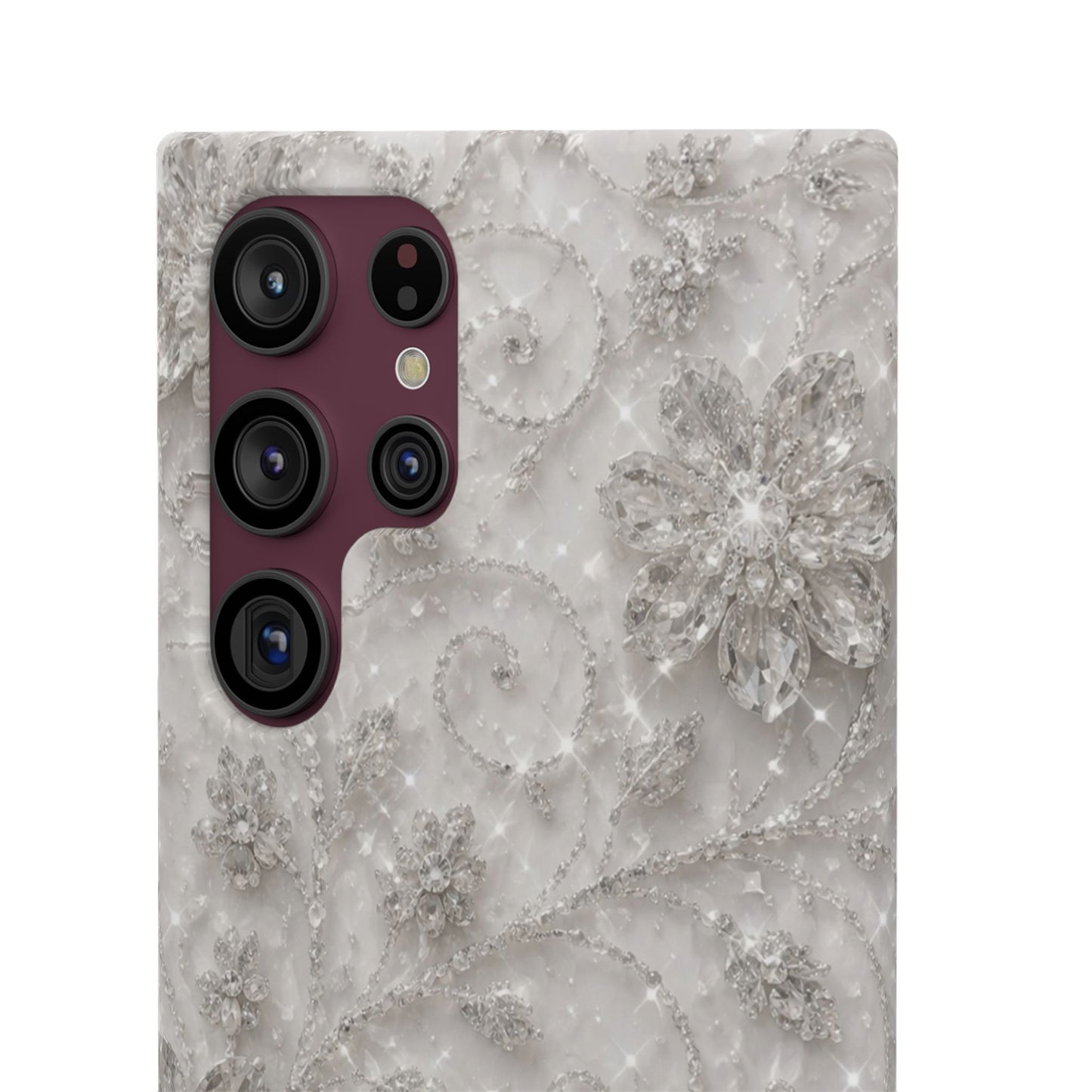 Glittery Floral Case