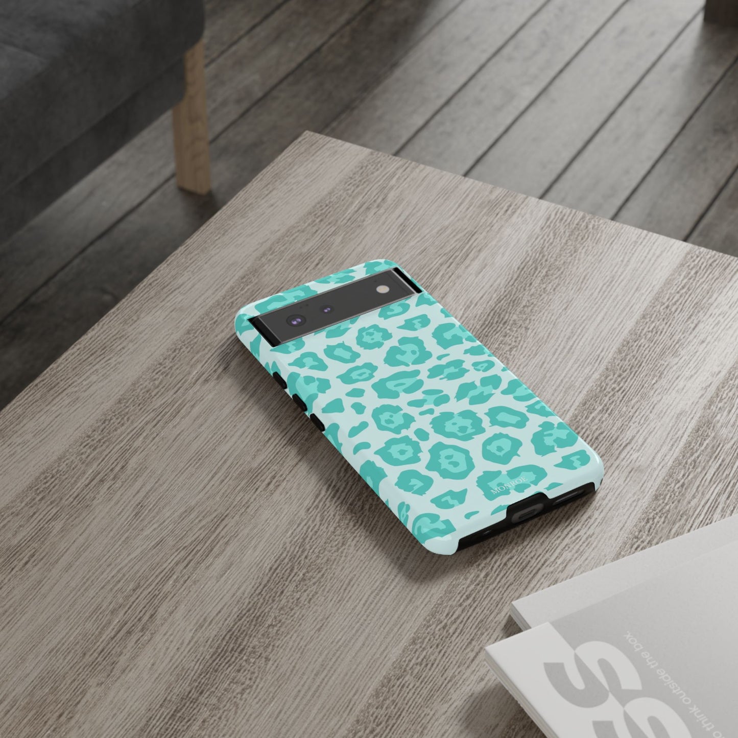 Teal Leopard Tough Case