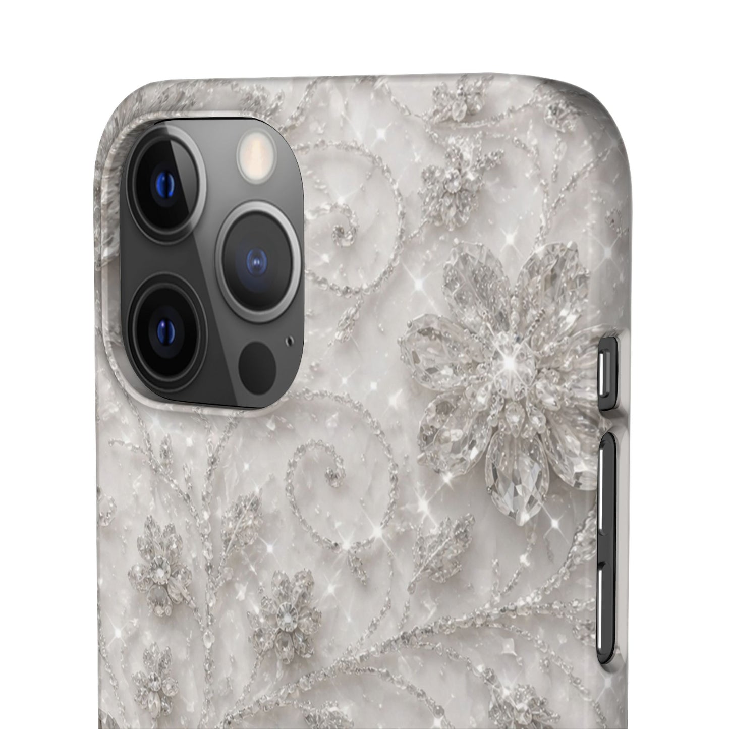 Glittery Floral Case
