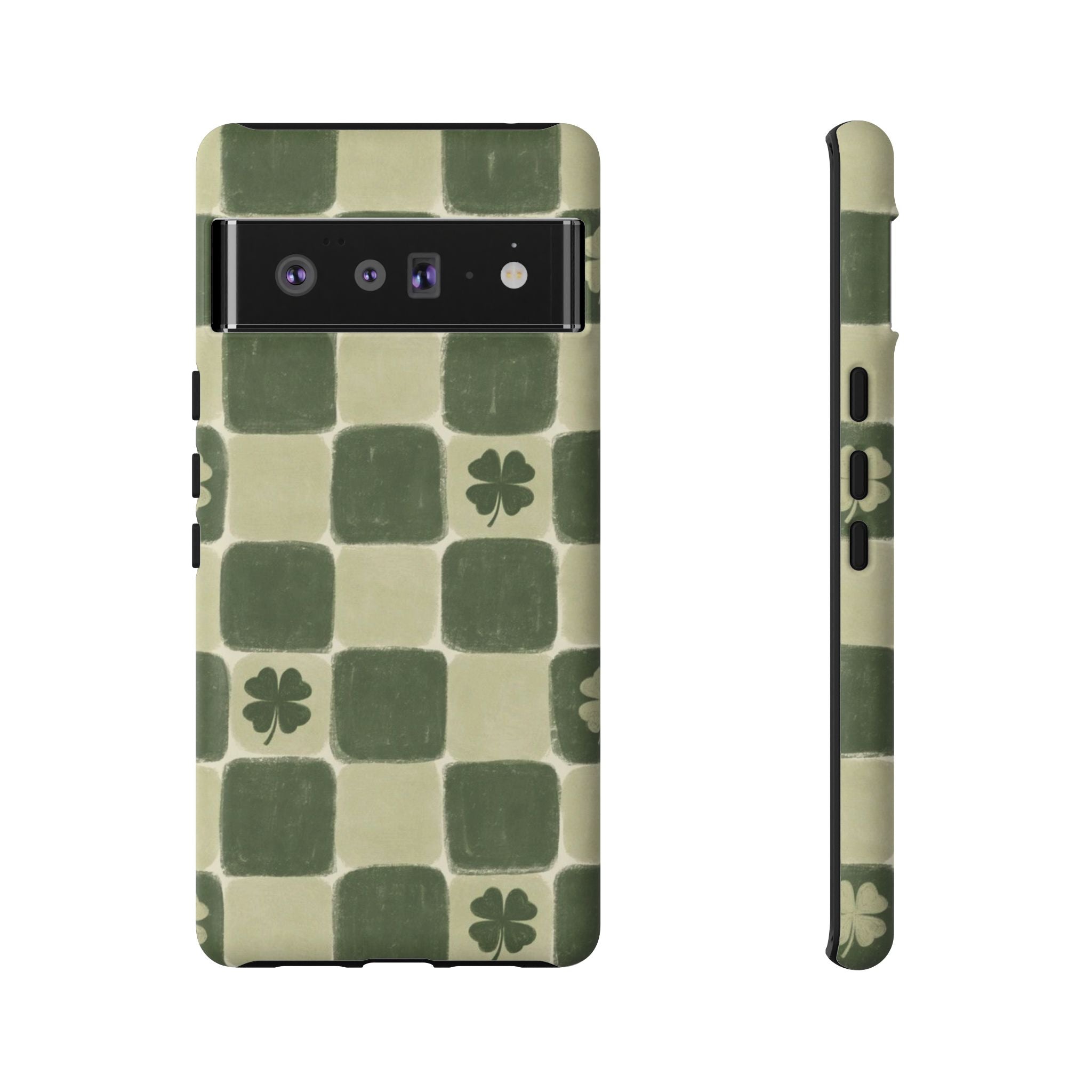 Clover Checker Tough Phone Case
