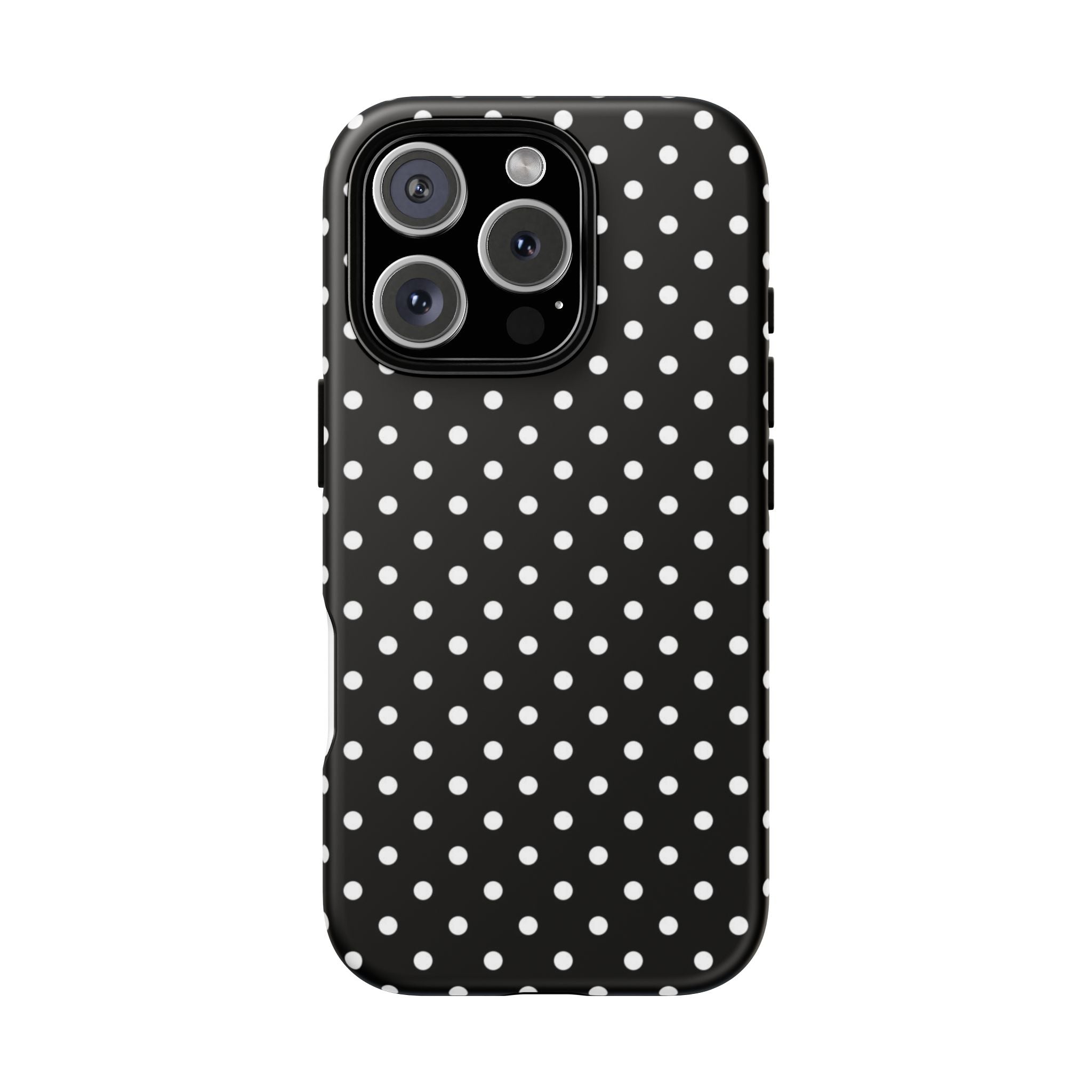 Black Polka Dot Phone Case